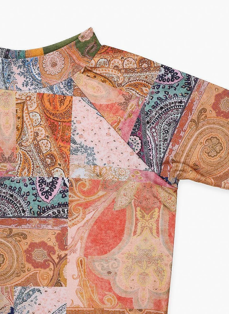 Горна част бански с `Paisley` принт Zimmermann Kids — снимка 3