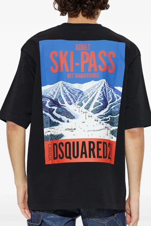 T-Shirt S71GD1671D20106 900 black — снимка 2