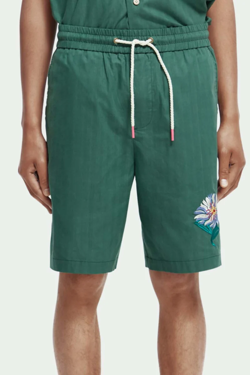 Бермуди Scotch & Soda Sakura Shorts 171483 khaki — снимка 2