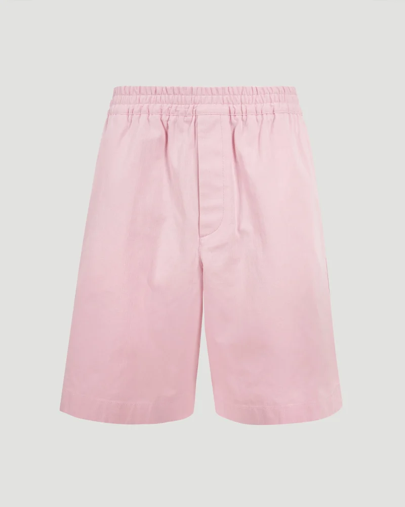 Cotton Twill Shorts in Camelia