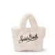Дамска бяла чанта Mini Vanity SAINT BARTH — снимка 2