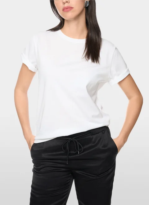Тишърт с принт 'Dog' Marc Cain Collections