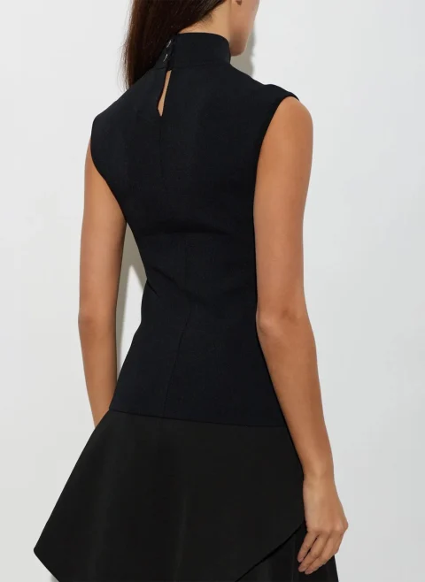 Топ от фино плетиво Lanvin — снимка 3