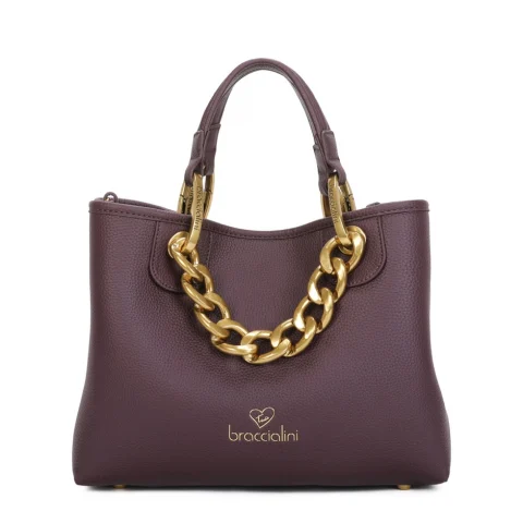 Дамска чанта бордо Beth Jewels Braccialini — снимка 1
