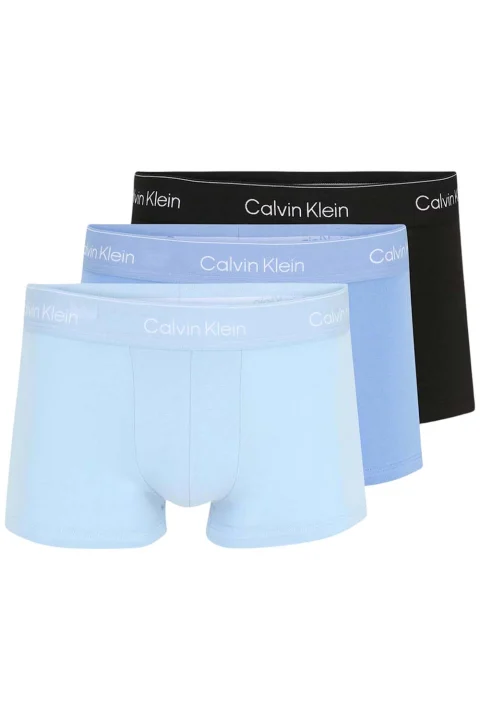 Бельо (Pack of 3) Low Rise Trunk LV00NB4389 W8O black, glacier, blue bell w/ d