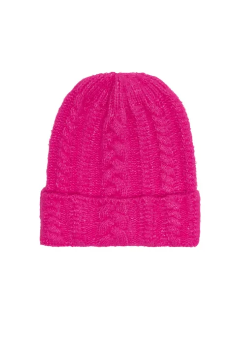 Шапка Onlsanna Knit Beanie Cc 15299765 18-2436 TCX fuchsia purple