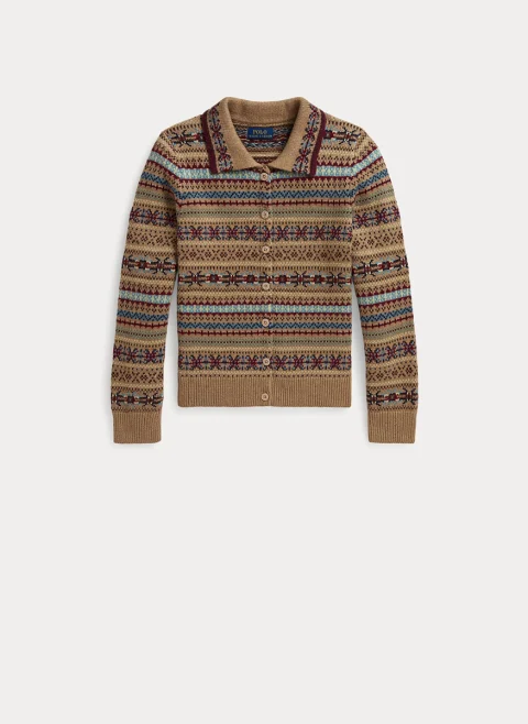 Жилетка с вълна 'Fair Isle' Ralph Lauren Kids 12-14 — снимка 5