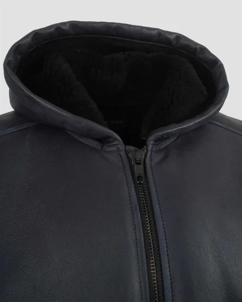 Black Leather Jacket — снимка 3