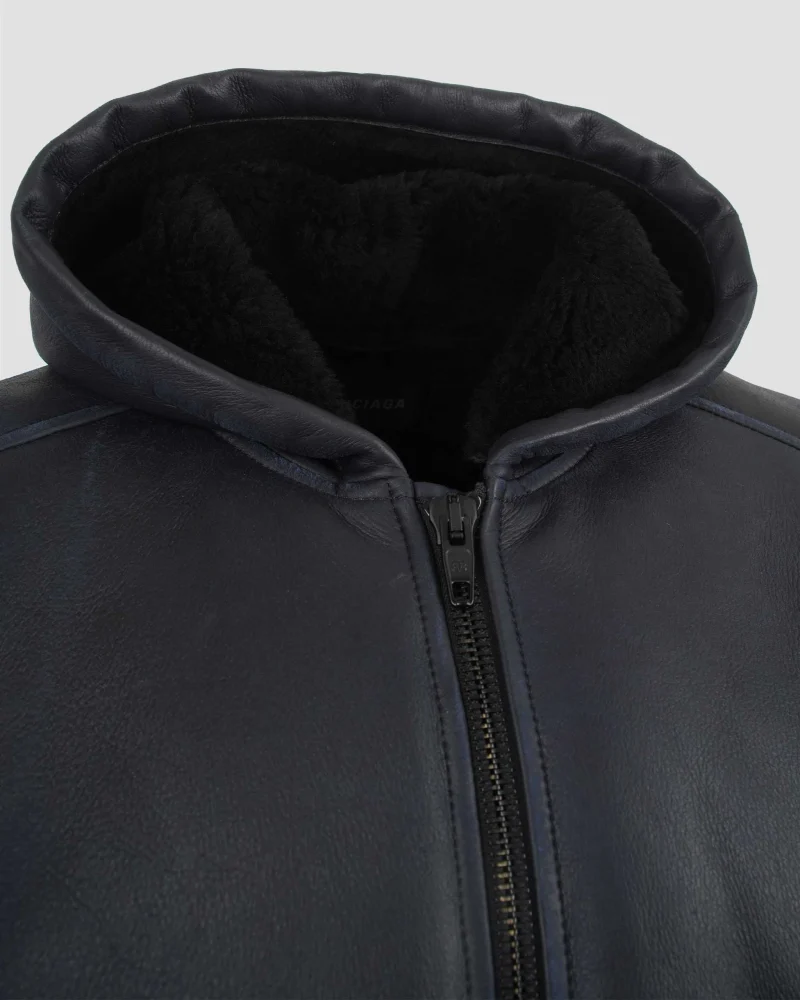 Black Leather Jacket — снимка 3