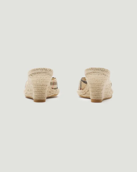 Check Mews Espadrille Mules — снимка 4