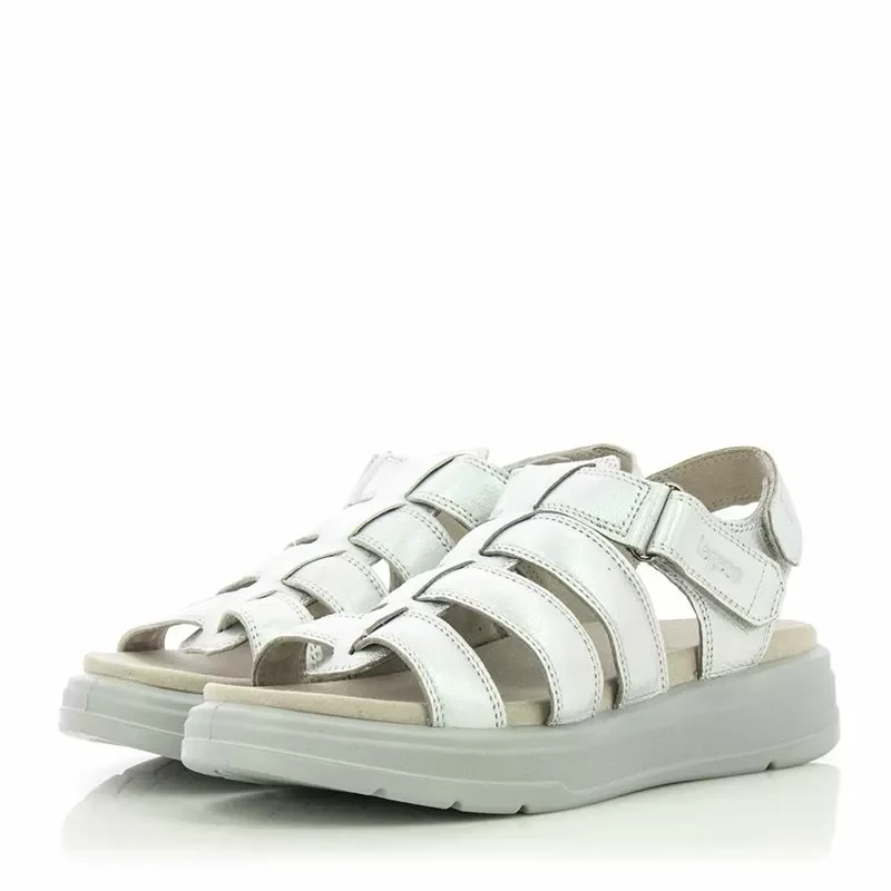 Дамски Сандали На Платформа LEGERO – 2-000325-9250 METALLIC SILVER — снимка 3