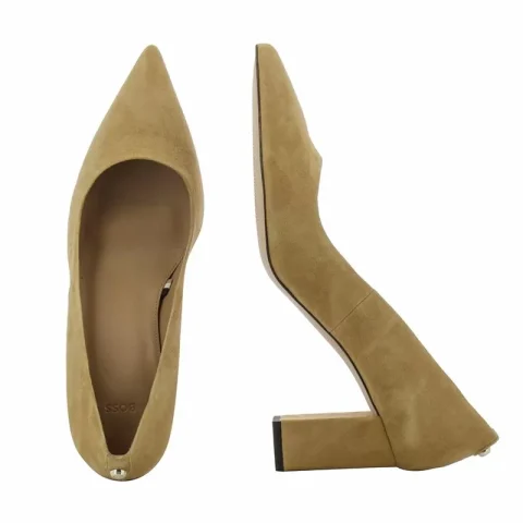 Токчета BOSS – 50542386 JANET CHPUMP70 SD1 MEDIUM BEIGE — снимка 5