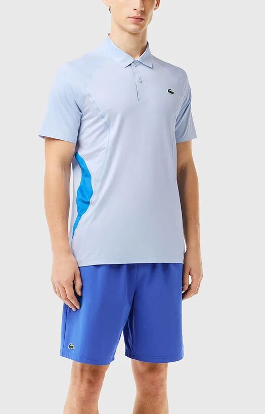 Поло-шърт TENNIS X NOVAK DJOKOVIC в цветлосин цвят