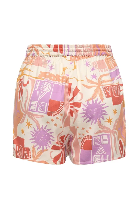 Къс панталон Onlzuffy Life Ptm 15344936 16-1452 TCX firecracker — снимка 2