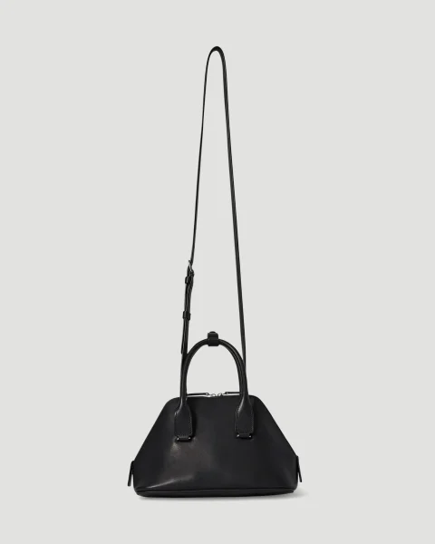 Mini Devon Bag in Black Calfskin Leather — снимка 4