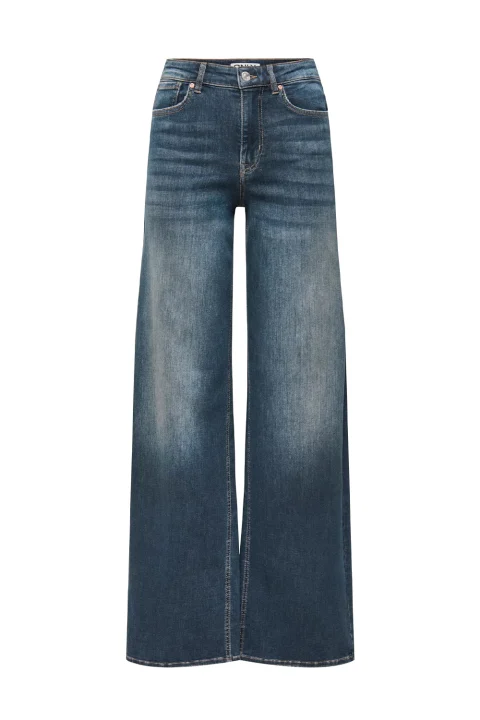 Jeans Onlmadison Blush Hw Wide 15363244 BS000042 dark blue denim