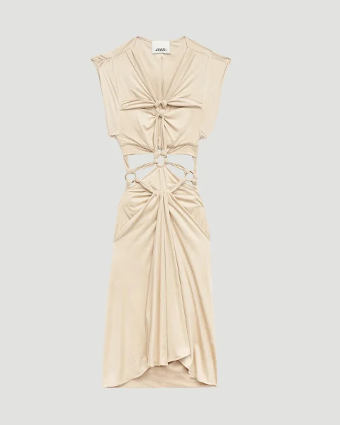 Sirena Dress in Ecru