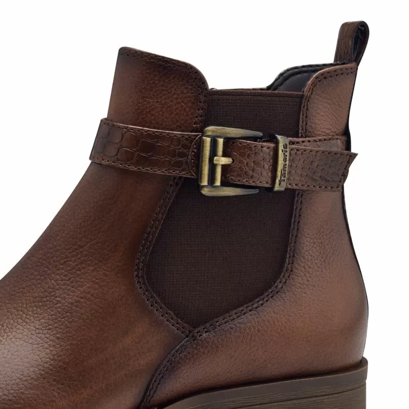 Дамски Равни Боти TAMARIS – 1-25334-43-305 COGNAC — снимка 4