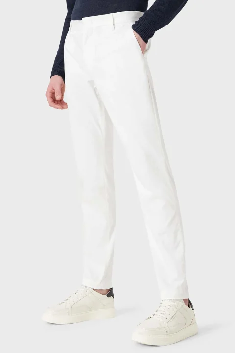 Панталон 8N1P151NJ7Z 0100 bianco ottico — снимка 2