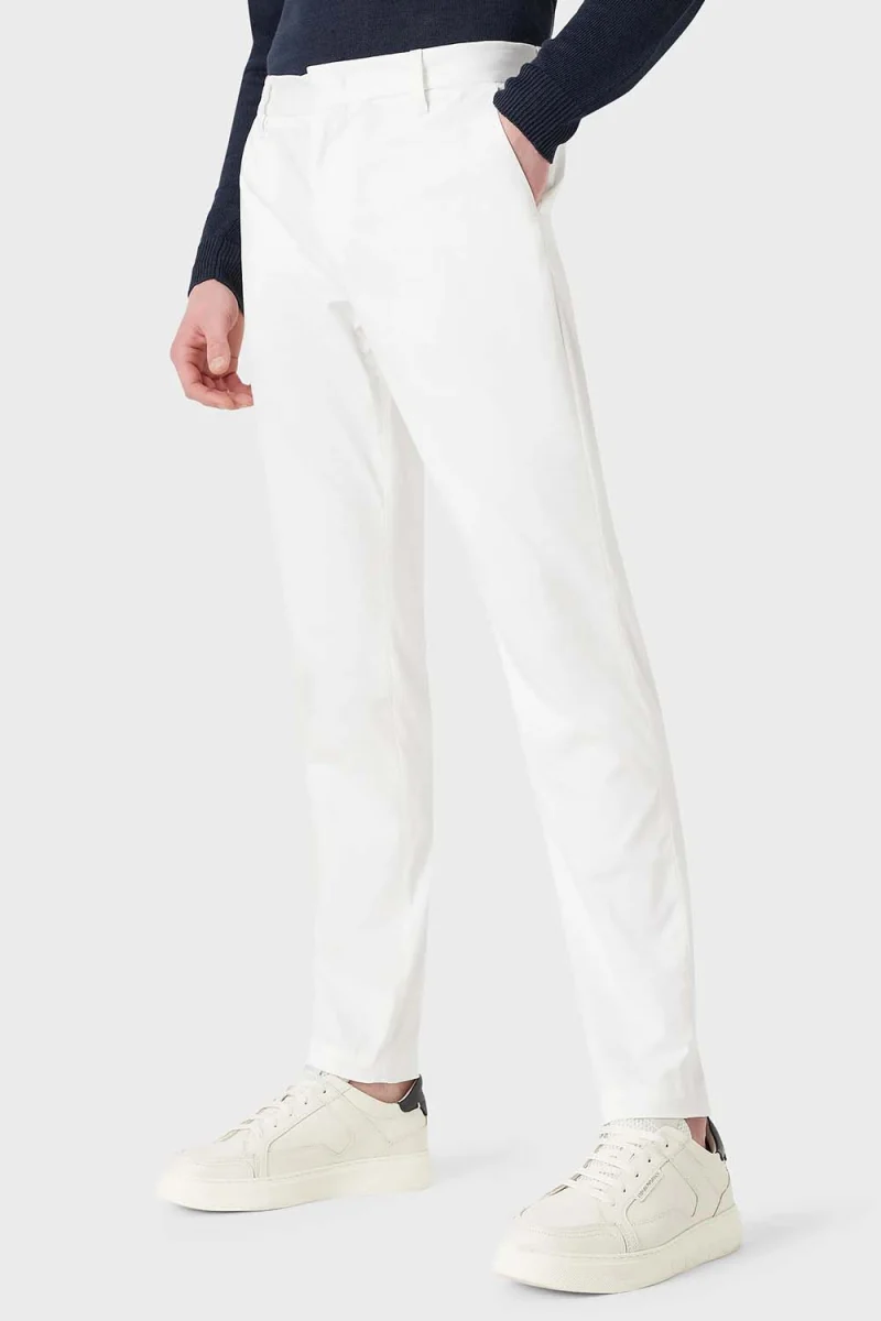 Панталон 8N1P151NJ7Z 0100 bianco ottico — снимка 2