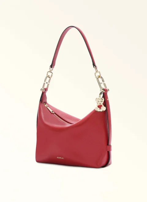 Ключодържател Furla Charm Hashtag Gold Red — снимка 2