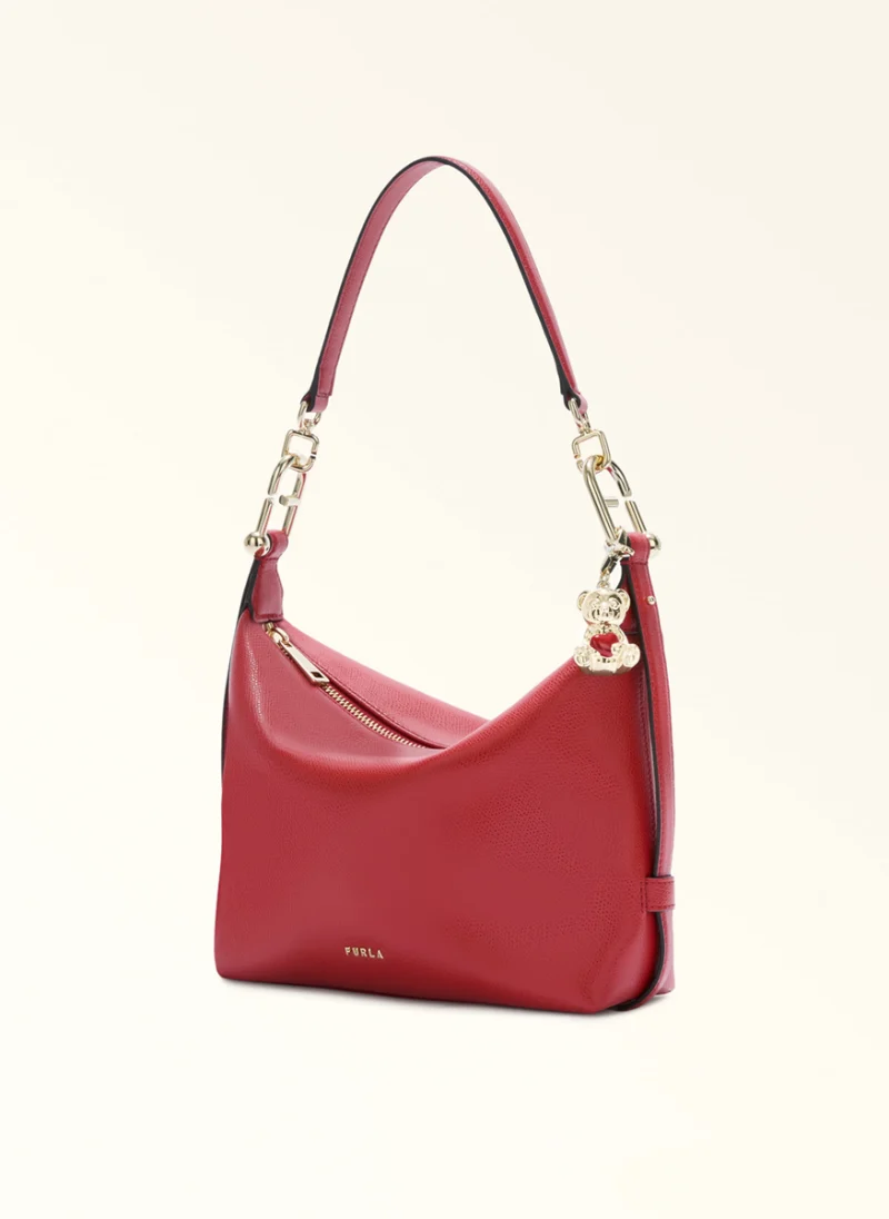 Ключодържател Furla Charm Hashtag Gold Red — снимка 2