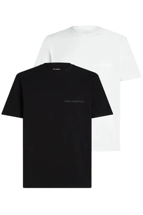 T-Shirt (Pack of 2) Elongated Logo Ss A1M47097 998 black/white