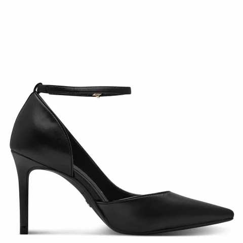 Токчета TAMARIS – 1-22438-44-003 BLACK LEATHER — снимка 2