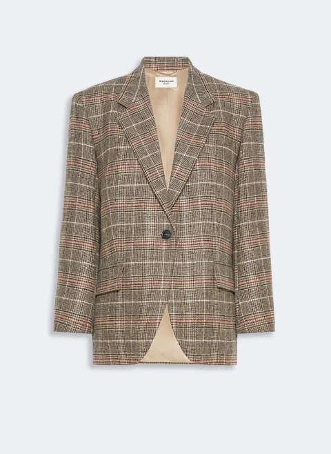 Сако от фина вълна Weekend Max Mara Wkdfebo — снимка 7