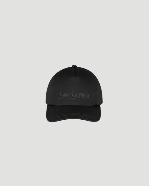Five-Panel Baseball Cap in Gabardine