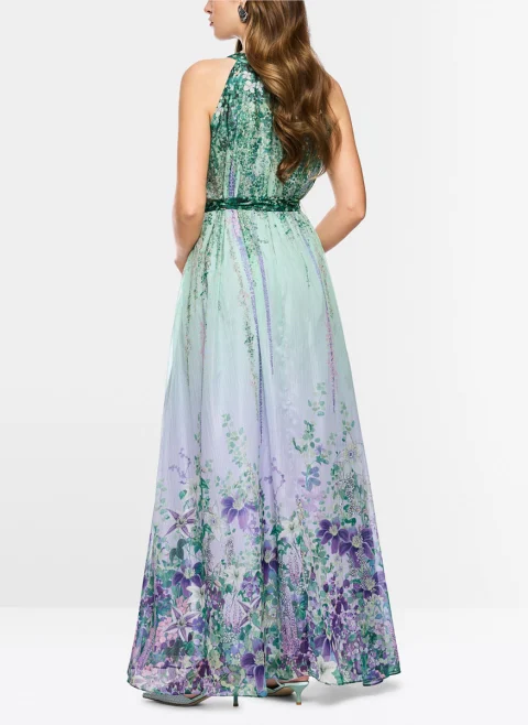 Рокля с флорален принт 'Romantic elegance' Marc Cain Glam — снимка 3