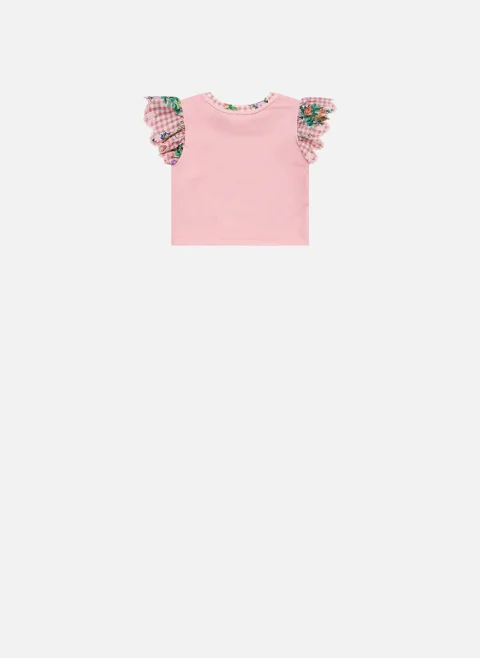 Тишърт с бродерия 'Lisbon lullaby' Camilla Kids — снимка 2