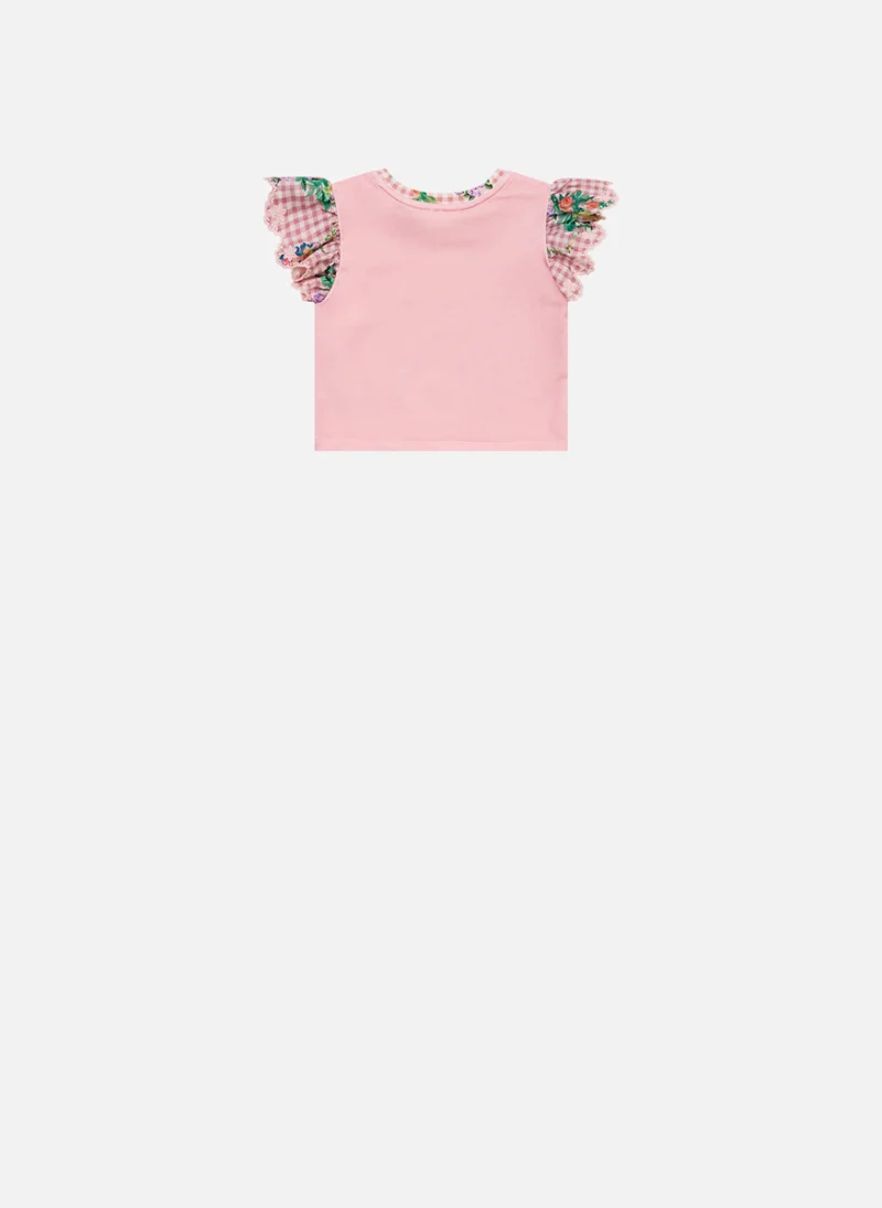 Тишърт с бродерия 'Lisbon lullaby' Camilla Kids — снимка 2