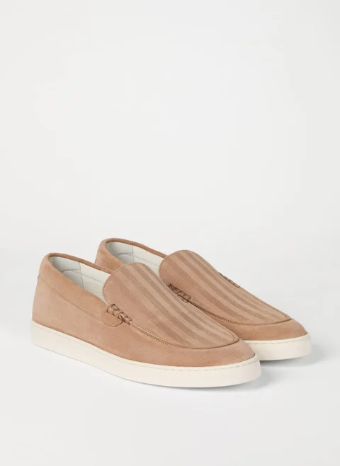 Велурени мокасини 'Sport style' Brunello Cucinelli — снимка 7