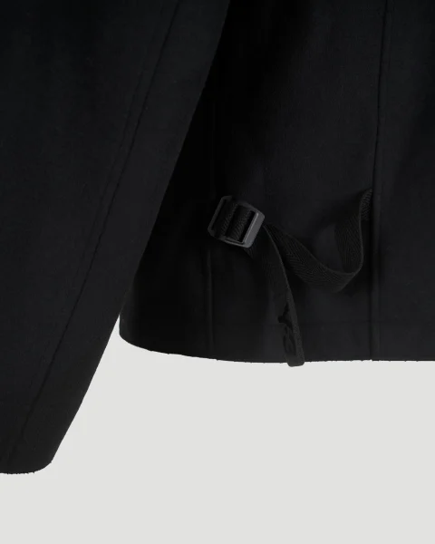 Melton Jacket in Black — снимка 4
