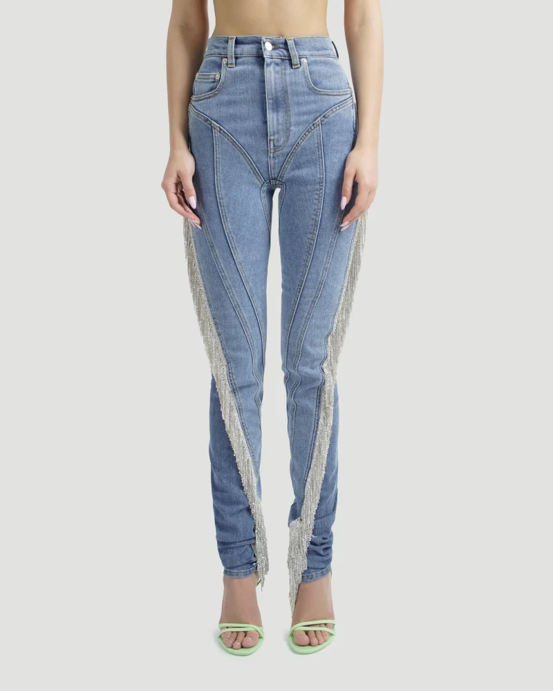 Crystal Spiral Jeans — снимка 2