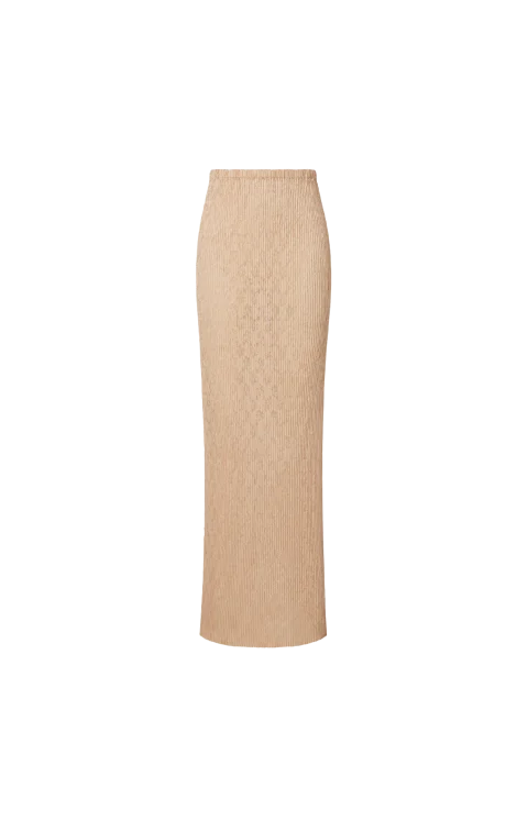 Bandi Ribbed-Knit Maxi Skirt