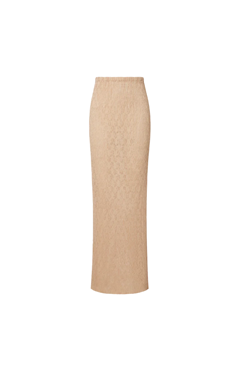 Bandi Ribbed-Knit Maxi Skirt