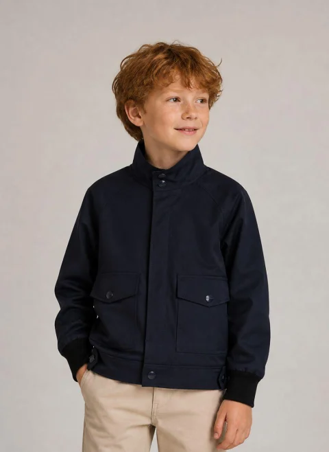 Яке с вълна Lanvin Kids — снимка 4