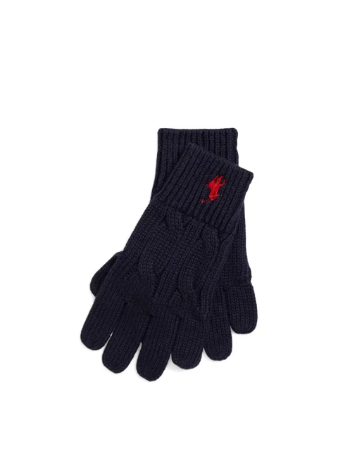 Ръкавици с бродерия Ralph Lauren Kids