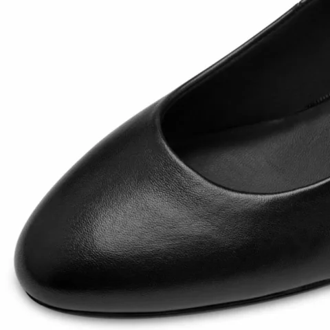 Токчета TAMARIS – 1-22306-42-003 BLACK LEATHER — снимка 4