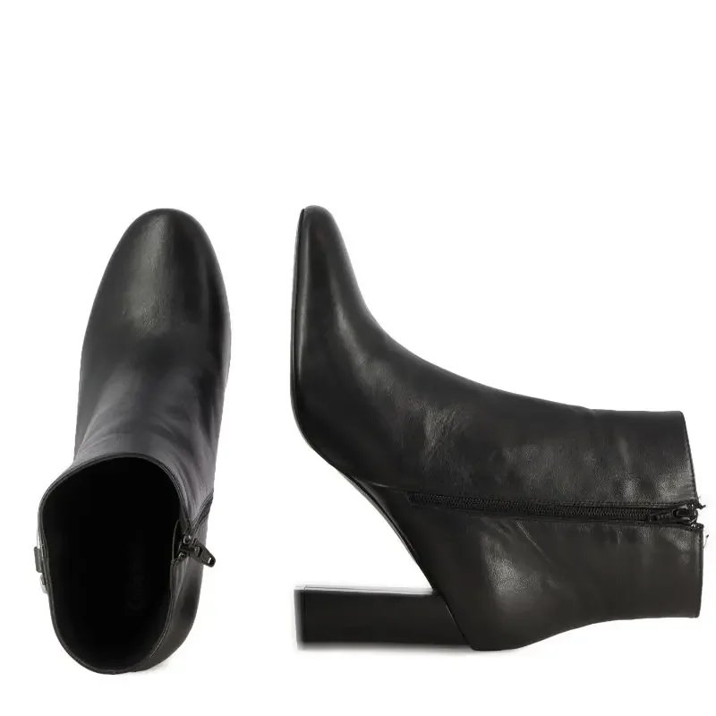 Дамски Боти На Ток CARLO FABIANI – 343115 – black — снимка 5