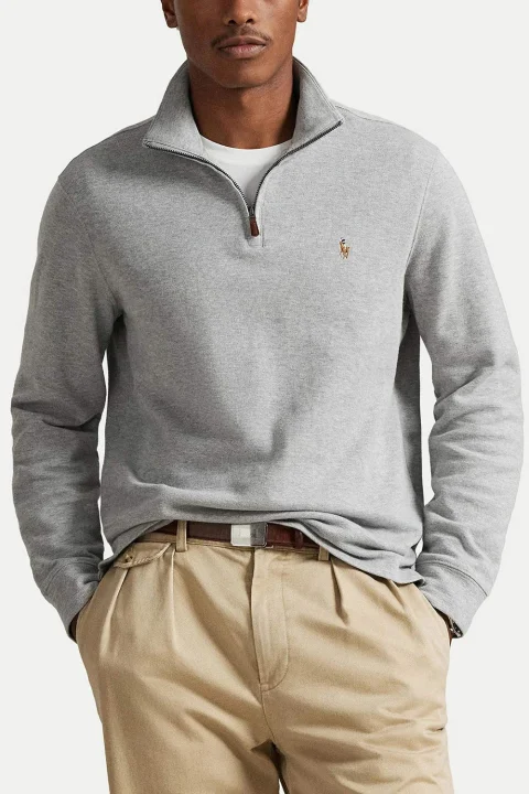 Плетено 40/1 Dbl Knit Jacq-Knt 710P07411003 020 grey — снимка 2