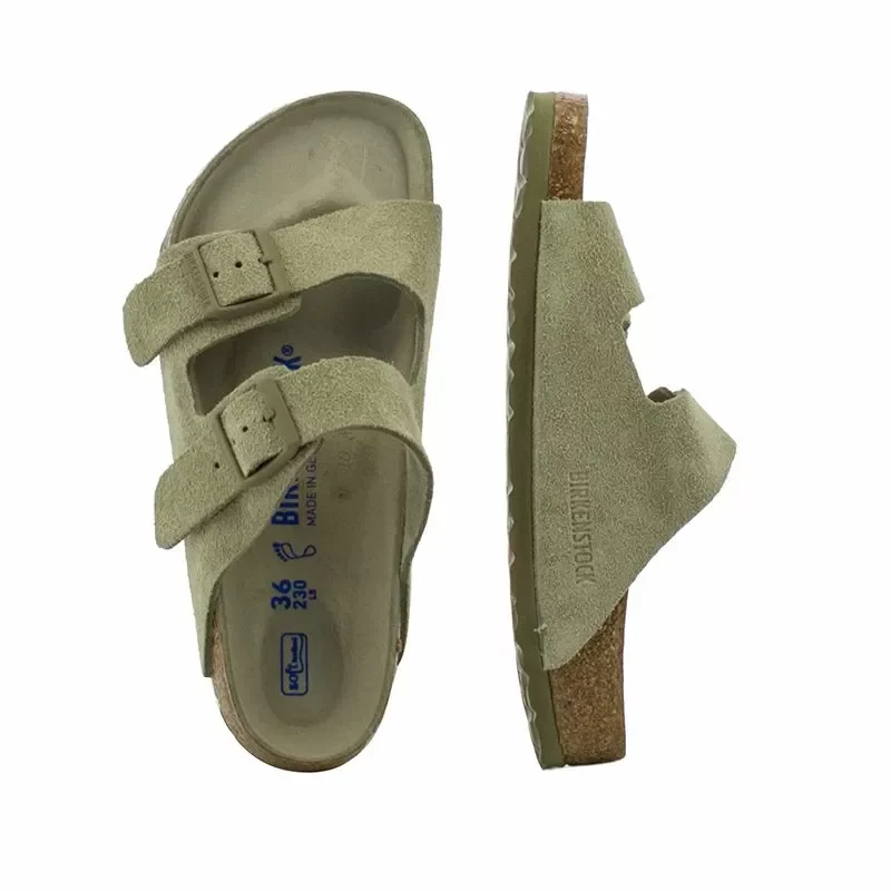 Дамски Чехли Комфорт BIRKENSTOCK – 1019045 ARIZONA FADED KHAKI — снимка 5