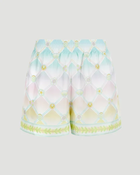 Candy Icons Silk Twill Shorts