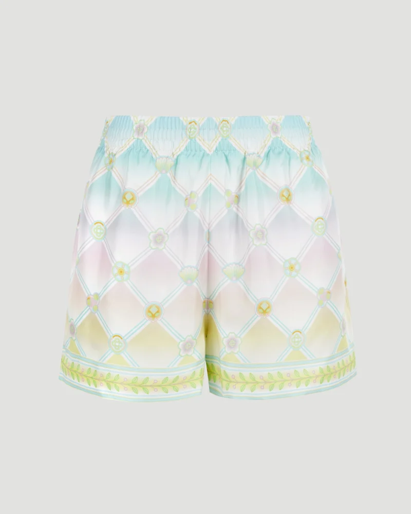 Candy Icons Silk Twill Shorts