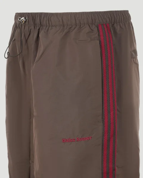 Nylon Track Pants in Brown — снимка 3