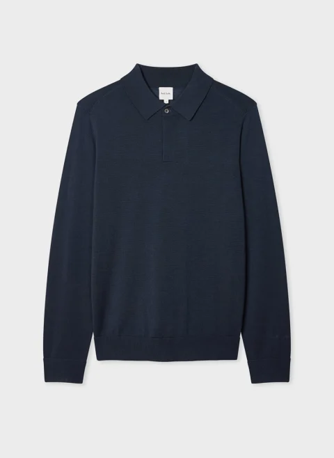 Полошърт от фино плетиво Paul Smith — снимка 8