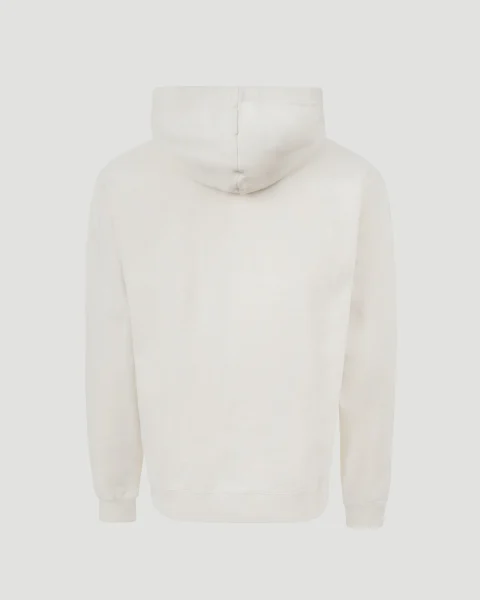 Grosgrain Logo Hoodie in Beige — снимка 2