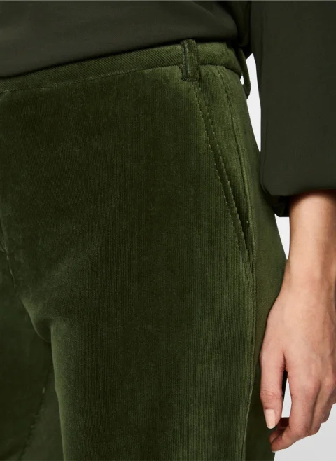 Панталон от рипсено кадифе 'Wukari' Marc Cain Collections — снимка 10